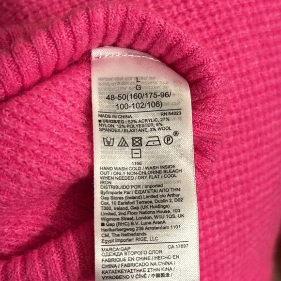 Gap waffle knit crewneck sweater - Picture 6 of 6